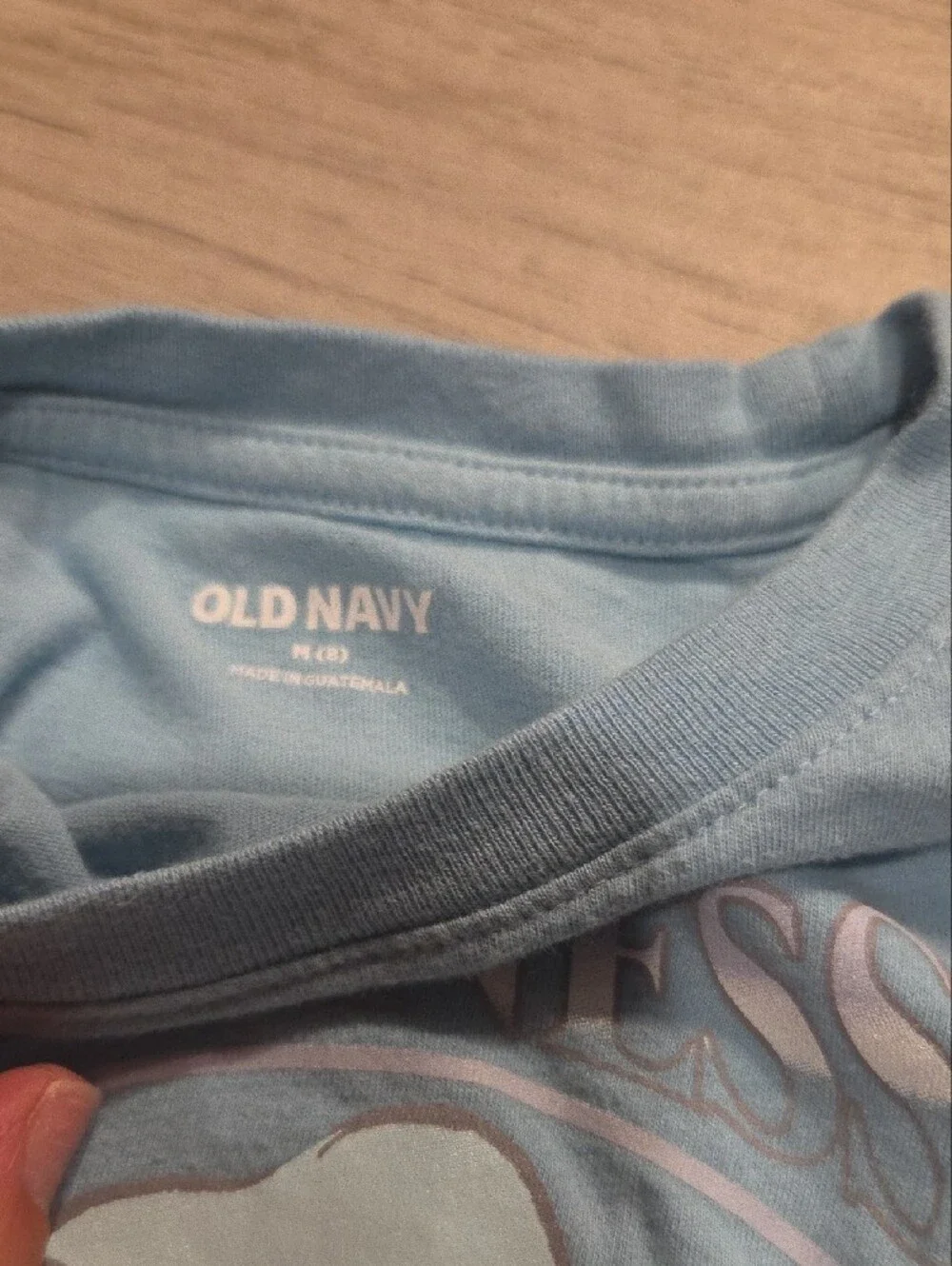 Old Navy Light Blue Cinnamoroll Short Sleeve Tee